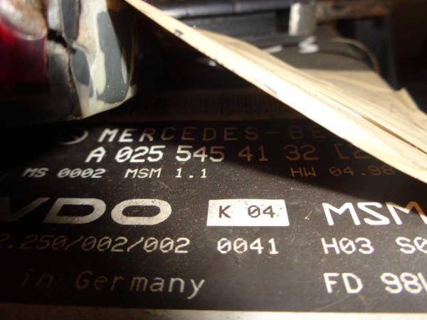 BOITIER COMPLET ( DEBIMETRE ) MERCEDES CLASSE A W168 ESSENCE - Vue 3